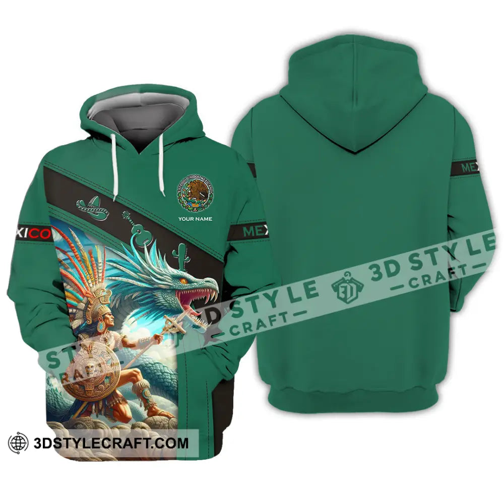 Unisex Shirt - Custom Text Shirt Mexico Shirt Hoodie / S T-shirt