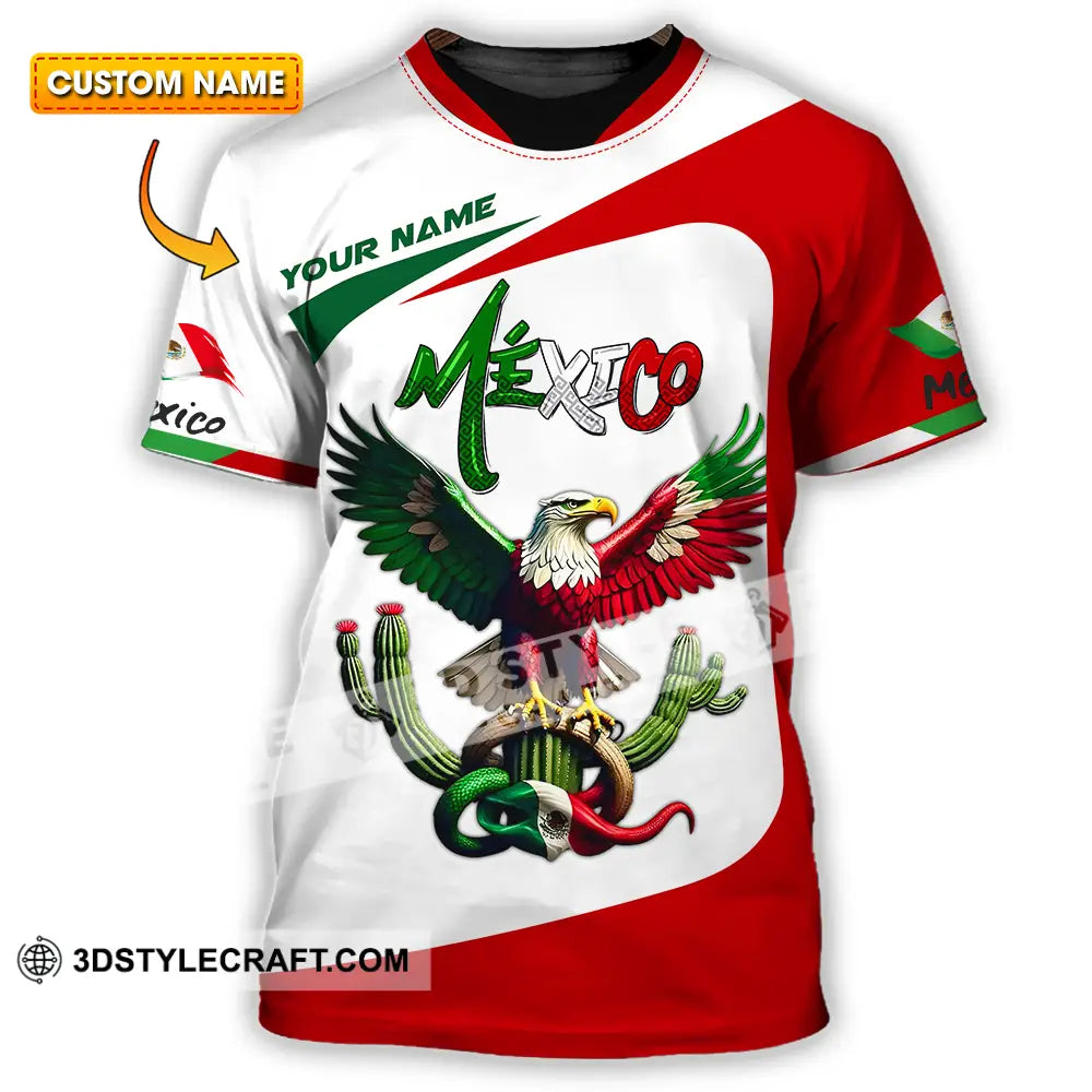 Unisex Shirt - Custom Text Shirt Mexico Shirt T-shirt