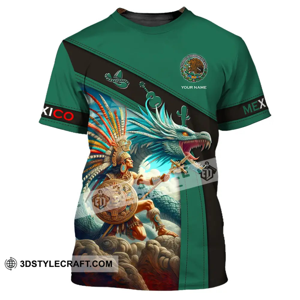 Unisex Shirt - Custom Text Shirt Mexico Shirt T-Shirt / S T-shirt