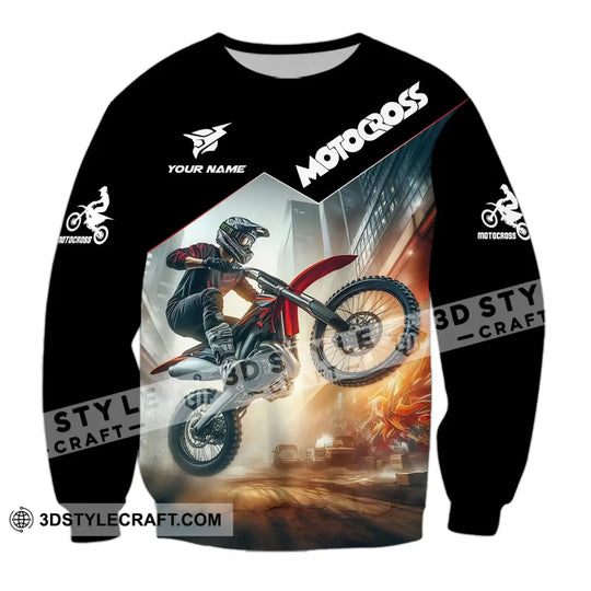 Unisex Shirt - Custom Text Shirt Motocross style option 4