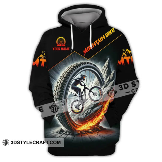 Unisex Shirt - Custom Text Shirt Mountain Bike style option 2