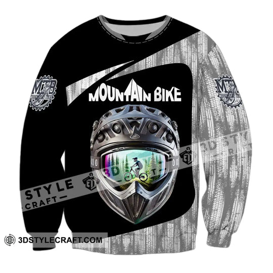 Unisex Shirt - Custom Text Shirt Mountain Bike style option 4
