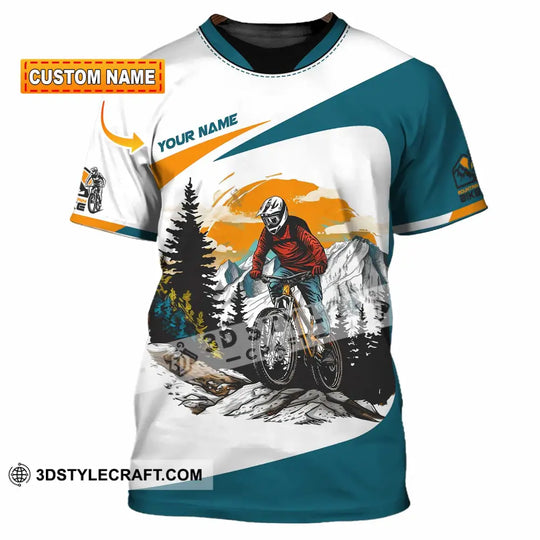 Unisex Shirt - Custom Text Shirt, Mountain Bike Shirt style option 1