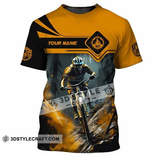 Unisex Shirt - Custom Text Shirt, Mountain Bike Shirt style option 2