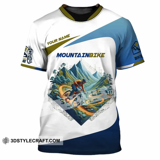 Unisex Shirt - Custom Text Shirt, Mountain Bike Shirt style option 2