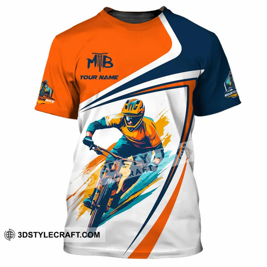 Unisex Shirt - Custom Text Shirt, Mountain Bike Shirt style option 3