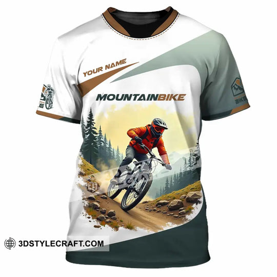 Unisex Shirt - Custom Text Shirt, Mountain Bike Shirt style option 2