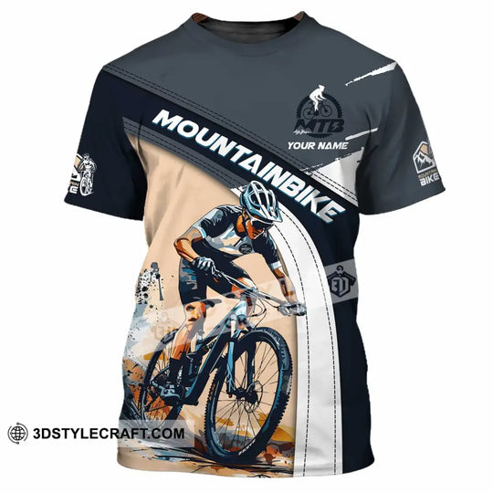 Unisex Shirt - Custom Text Shirt, Mountain Bike Shirt style option 2