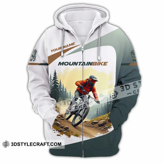 Unisex Shirt - Custom Text Shirt, Mountain Bike Shirt style option 4