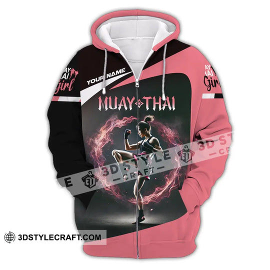 Unisex Shirt - Custom Text Shirt Muay Thai style option 3