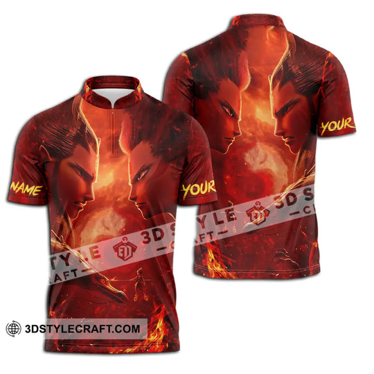 Unisex Shirt - Custom Text Shirt, Ne Zha Shirt style option 2