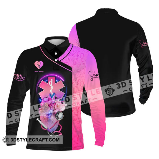 Unisex Shirt - Custom Text Shirt Nurse, Doctor, Healthy Care style option 3
