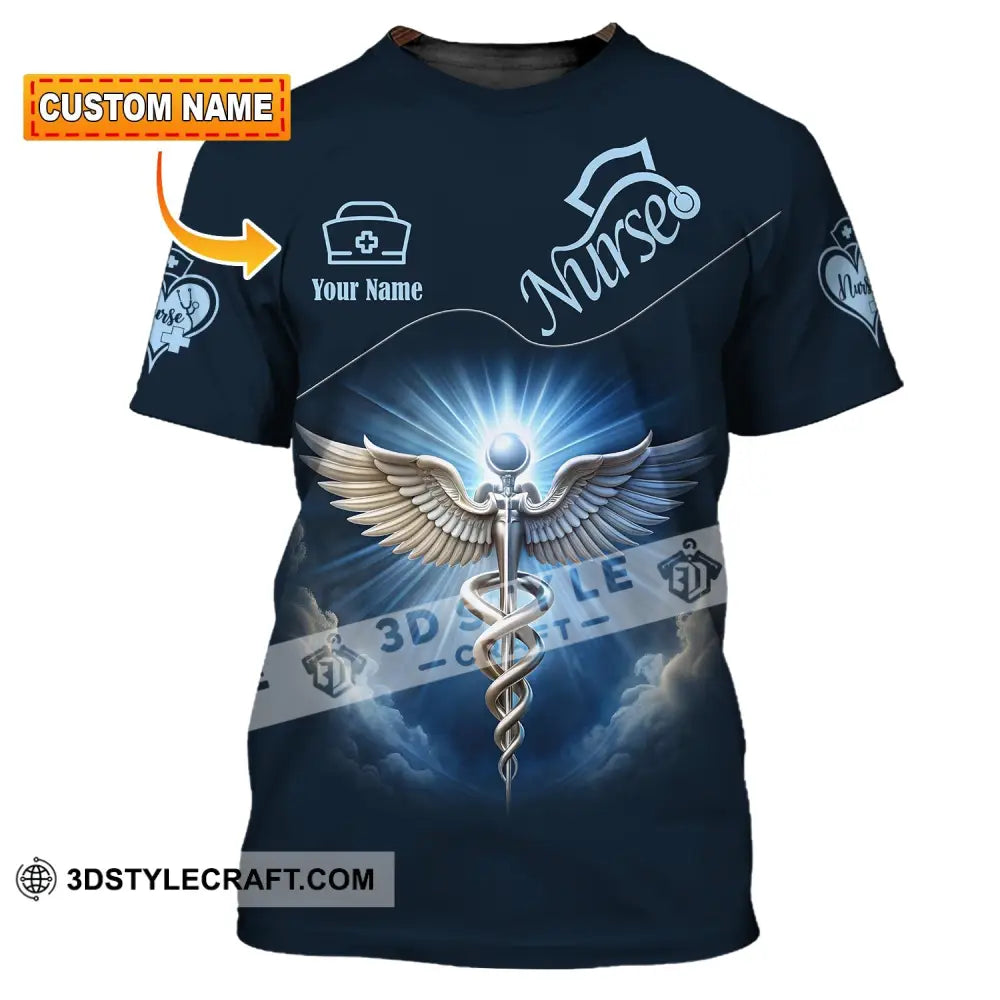 Unisex Shirt - Custom Text Nurse T-Shirt