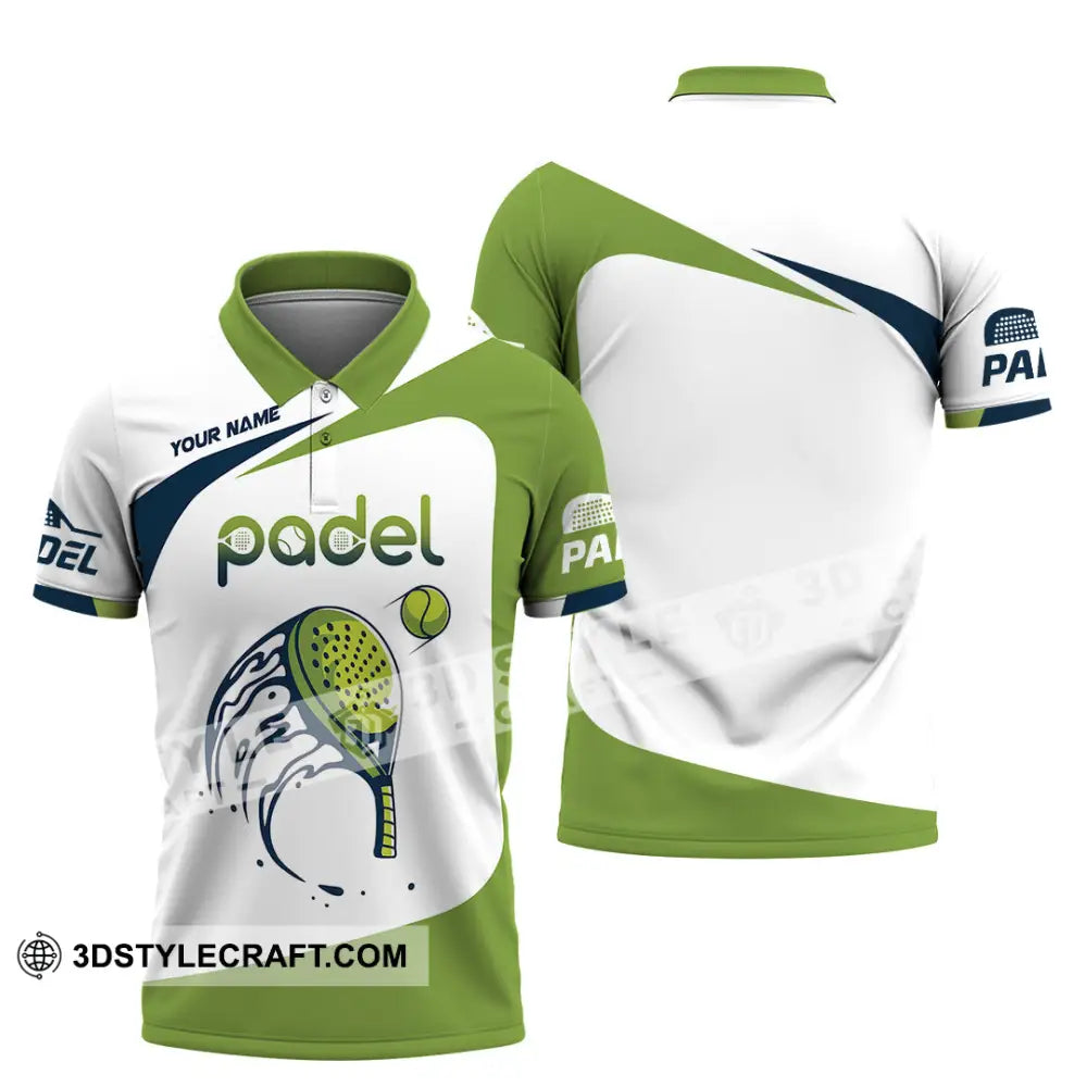 Unisex Shirt - Custom Text Shirt Padel Shirt Polo Shirt / S T-shirt