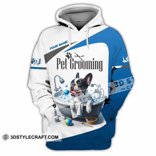 Unisex Shirt - Custom Text Shirt, Pet Grooming Shirt style option 4