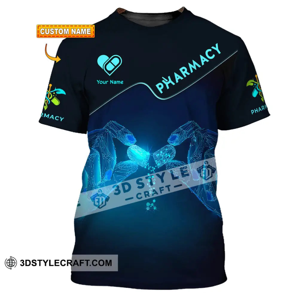 Unisex Shirt - Custom Text Shirt Pharmacy T-shirt