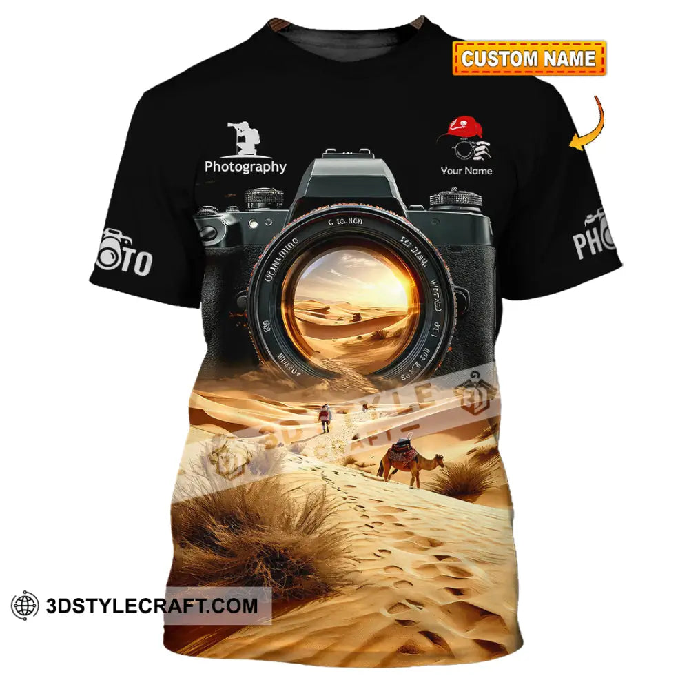Unisex Shirt - Custom Text Shirt Photographer Shirt T-shirt