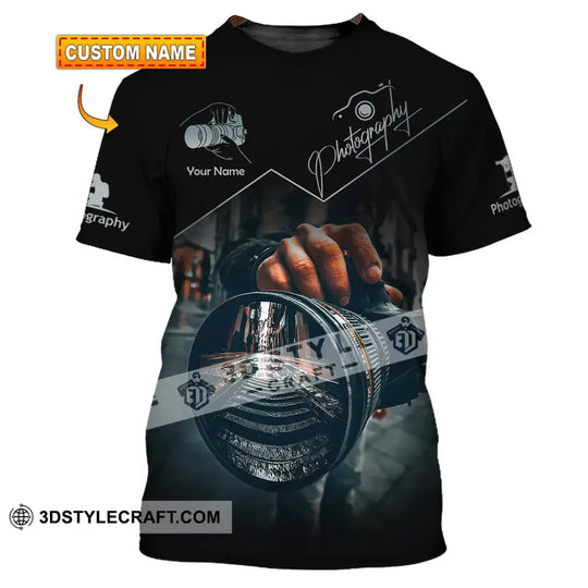 Unisex Shirt - Custom Text Shirt, Photographer Shirt style option 1