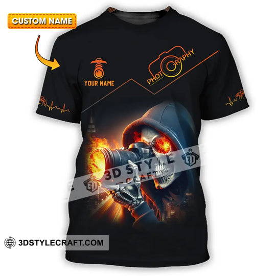 Unisex Shirt - Custom Text Shirt, Photography Shirt style option 1