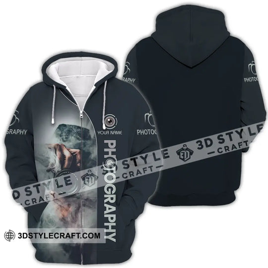 Unisex Shirt - Custom Text Shirt Photography style option 4