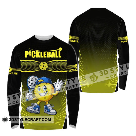 Unisex Shirt - Custom Text Shirt, Pickle Ball Shirt style option 4