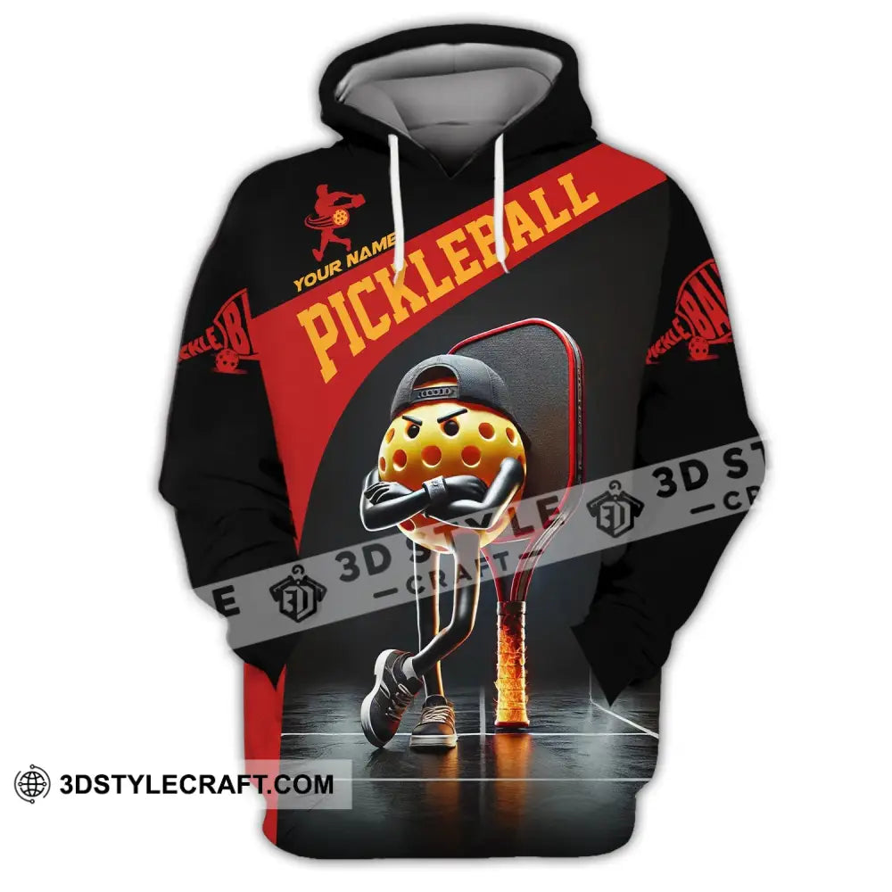 Unisex Shirt - Custom Text Pickleball Hoodie / S T-Shirt
