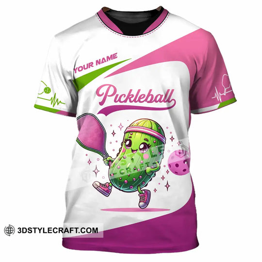 Unisex Shirt - Custom Text Shirt, Pickleball Shirt style option 2