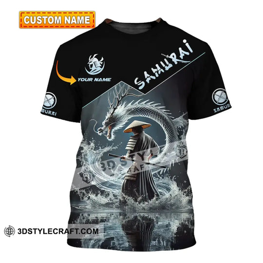 Unisex Shirt - Custom Text Shirt Samuarai style option 1