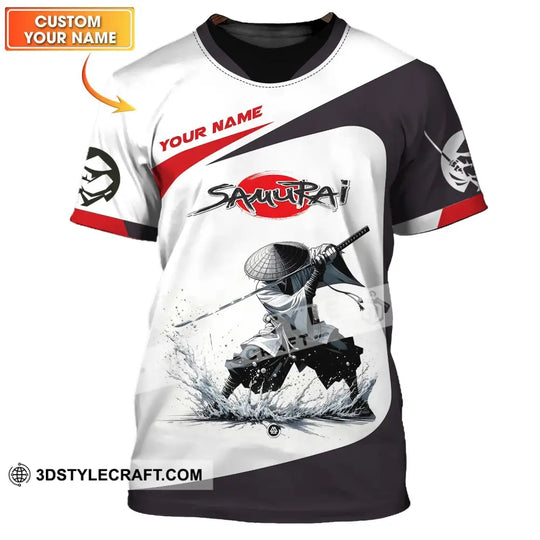 Unisex Shirt - Custom Text Shirt Samurai style option 1