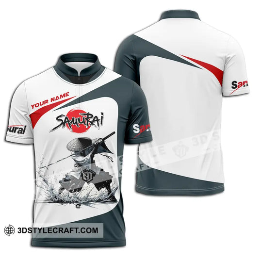 Unisex Shirt - Custom Text Shirt Samurai style option 2