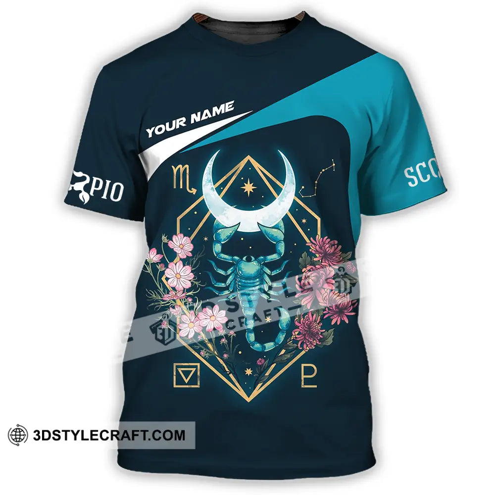 Unisex Shirt - Custom Text Scorpio T-Shirt / S T-Shirt