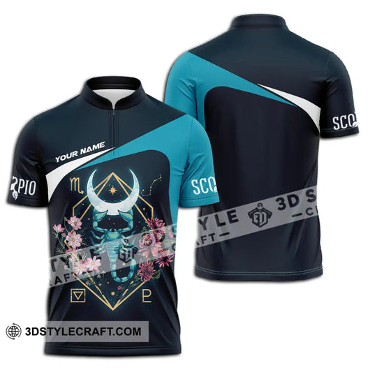 Unisex Shirt - Custom Text Shirt Scorpio style option 2