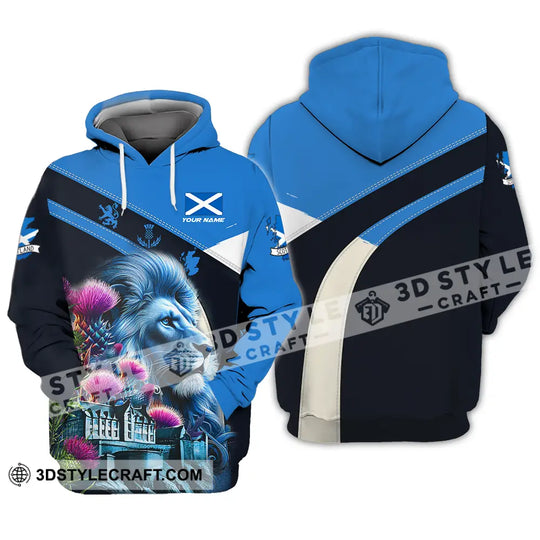 Unisex Shirt - Custom Text Shirt, Scotland Shirt style option 3