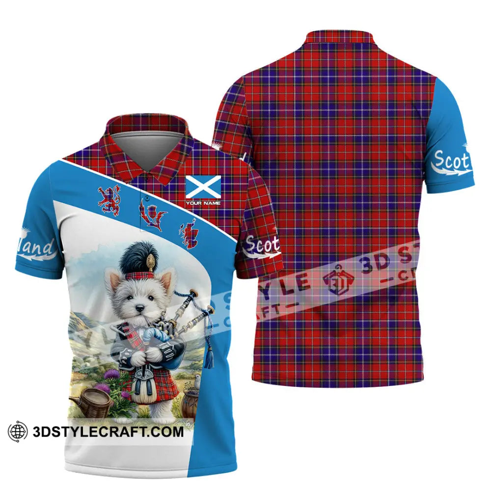 Unisex Shirt - Custom Text Shirt Scotland Shirt Polo Shirt / S T-shirt