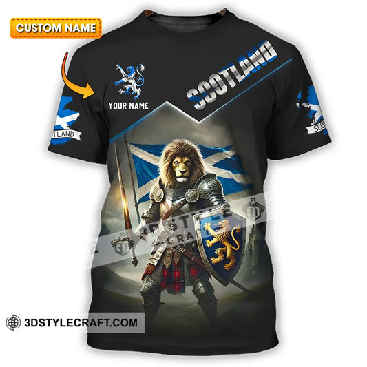 Unisex Shirt - Custom Text Scotland T-Shirt