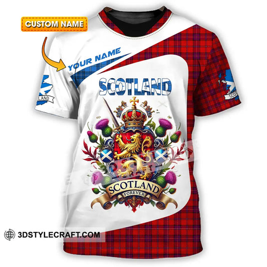 Unisex Shirt - Custom Text Shirt Scotland Shirt T-shirt