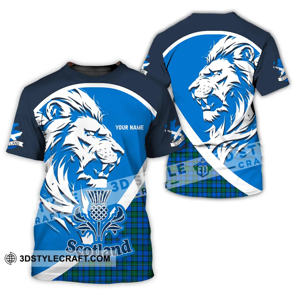 Unisex Shirt - Custom Text Shirt Scotland Shirt T-Shirt / S T-shirt