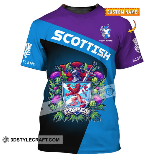 Unisex Shirt - Custom Text Shirt, Scottish Shirt style option 1