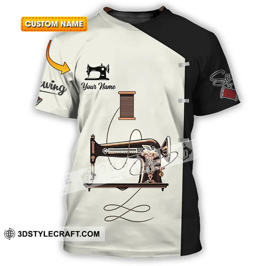 Unisex Shirt - Custom Text Shirt Sewing Shirt T-shirt