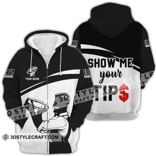 Unisex Shirt - Custom Text Shirt, Show Me Your Tips Shirt style option 4
