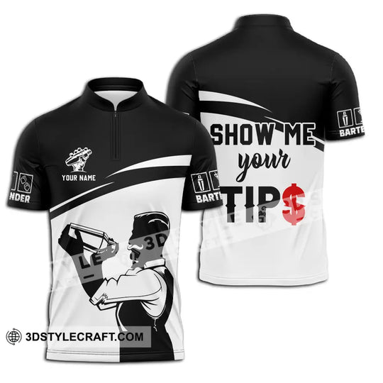 Unisex Shirt - Custom Text Shirt, Show Me Your Tips Shirt style option 2