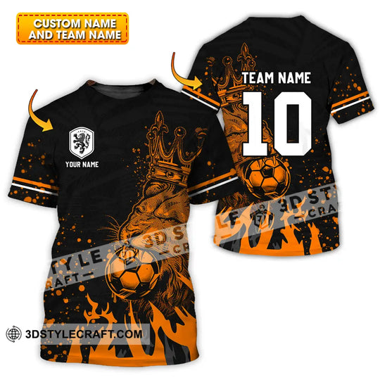 Unisex Shirt - Custom Text Shirt, Soccer Shirt style option 1