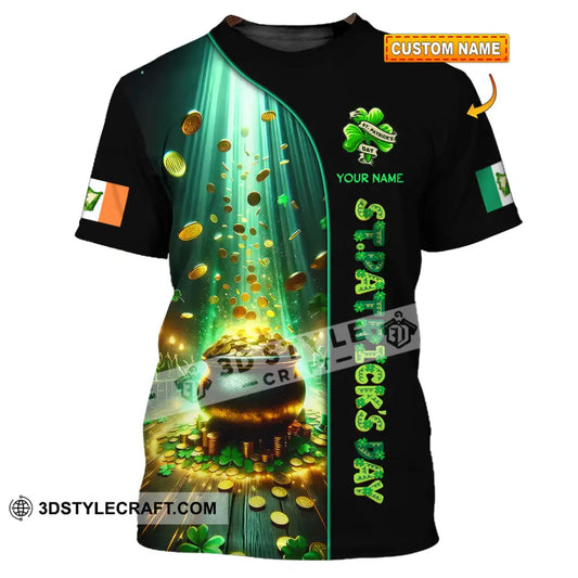 Unisex Shirt - Custom Text St.patrick’s Day T-Shirt