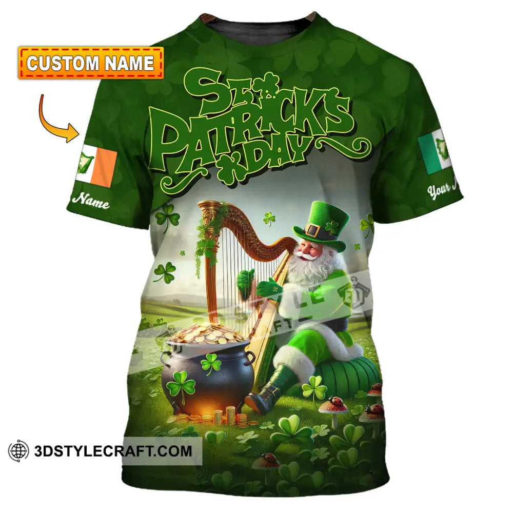 Unisex Shirt - Custom Text St.patrick’s Day T-Shirt