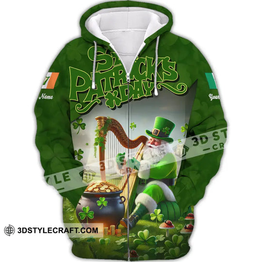 Unisex Shirt - Custom Text Shirt ST.Patrick's Day style option 2
