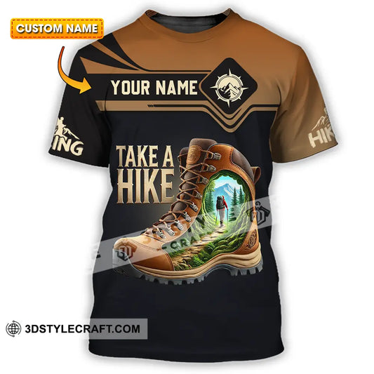 Unisex Shirt - Custom Text Take A Hike T-Shirt
