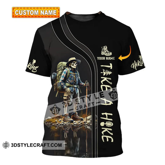 Unisex Shirt - Custom Text Shirt Take A Hike style option 1