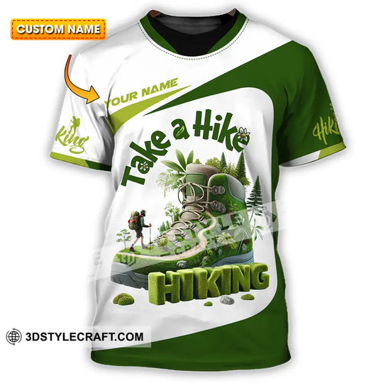 Unisex Shirt - Custom Text Shirt Take A Hike style option 1