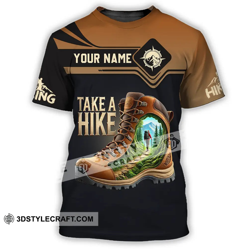 Unisex Shirt - Custom Text Take A Hike T-Shirt / S T-Shirt