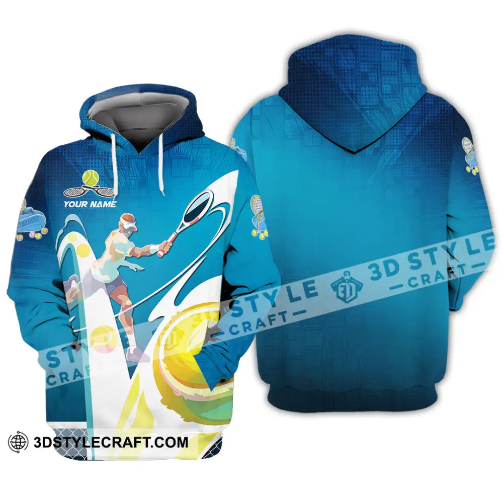 Unisex Shirt - Custom Text Shirt Tennis Shirt Hoodie / S T-shirt